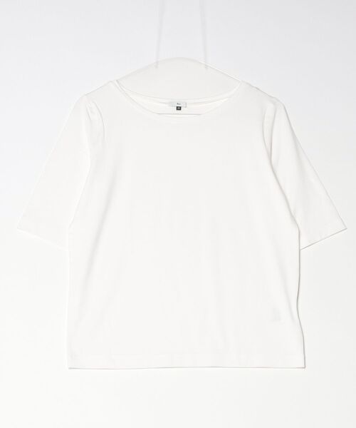 Sov.(ソブ)の「チュールレースキャミソール×天竺Tシャツ(Tシャツ/カットソー・レディース・ホワイト×ブラック・36/38)」の3枚目の写真