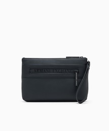 ARMANI EXCHANGE | 【A|X アルマーニ エクスチェンジ】<オンライン限定>AXロゴ ストラップ付き リストレットケース/ポーチ(ポーチ)