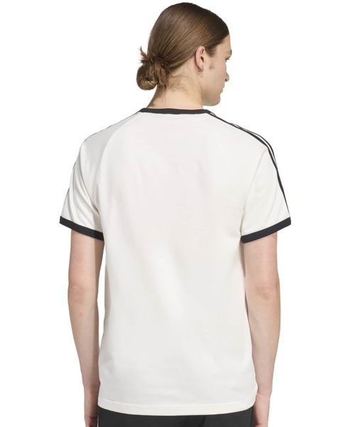adidas(アディダス)の「adidas 3-STRIPES TEE / アディダス 3ストライプス Tシャツ(Tシャツ/カットソー・メンズ・ホワイト・XL/S/M/XXL/L)」の9枚目の写真