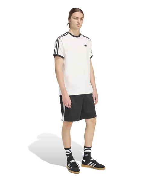 adidas(アディダス)の「adidas 3-STRIPES TEE / アディダス 3ストライプス Tシャツ(Tシャツ/カットソー・メンズ・ホワイト・XL/S/M/XXL/L)」の10枚目の写真
