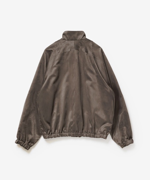 VEIN （ヴェイン）の「シンセティックスエード トラックジャケット / SYNTHETIC SUEDE TRACK JACKET（ブルゾン・メンズ・ブラック/カーキ・3/2/1）」の7枚目の写真