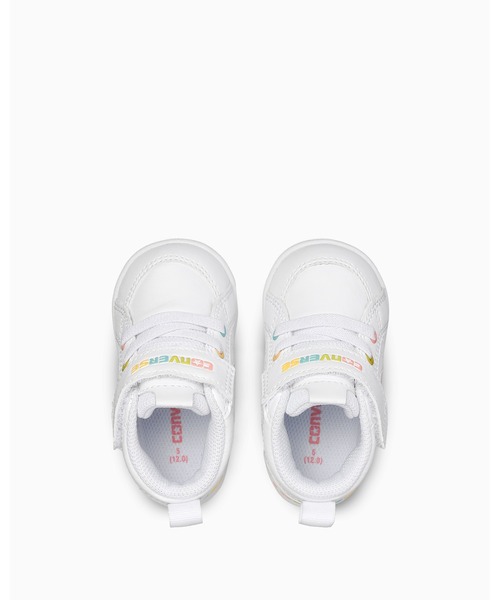 CONVERSE ALL STAR（コンバースオールスター）の「MINI INCHSTAR / ミニ　インチスター（スニーカー・キッズ・ホワイト・6/8/6.5/5/7/7.5/5.5/4.5）」の4枚目の写真