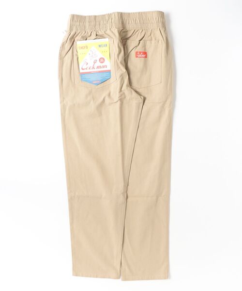 COOKMAN（クックマン）の「Cookman クックマン シェフパンツ イージーパンツ Herringbone Beige（その他パンツ・メンズ・ベージュ・MEDIUM/LARGE）」の2枚目の写真