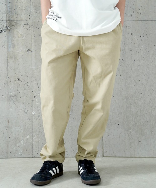 COOKMAN(クックマン)の「Cookman クックマン シェフパンツ イージーパンツ Herringbone Beige(その他パンツ・メンズ・ベージュ・MEDIUM/LARGE)」の1枚目の写真