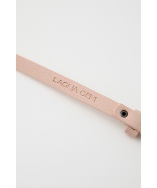 LAGUA GEM(ラグアジェム)の「STUDS THIN ベルト(ベルト・レディース・ブラック/ピンク・FREE)」の7枚目の写真
