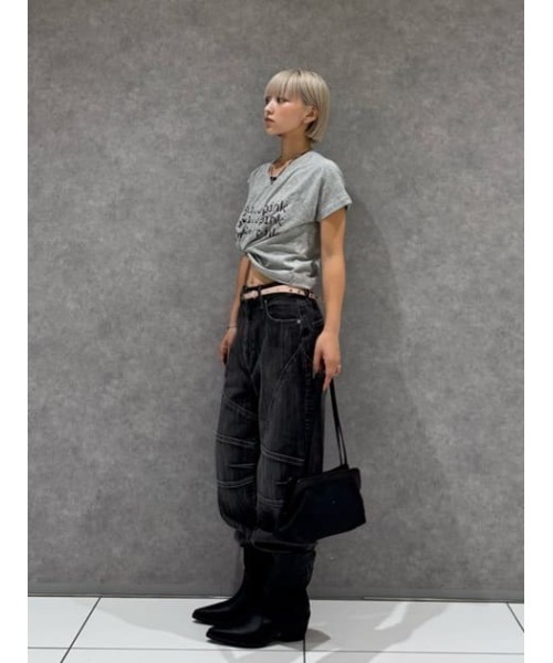 LAGUA GEM(ラグアジェム)の「STUDS THIN ベルト(ベルト・レディース・ブラック/ピンク・FREE)」の19枚目の写真