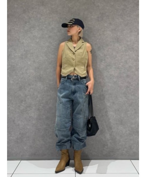 LAGUA GEM(ラグアジェム)の「STUDS THIN ベルト(ベルト・レディース・ブラック/ピンク・FREE)」の21枚目の写真