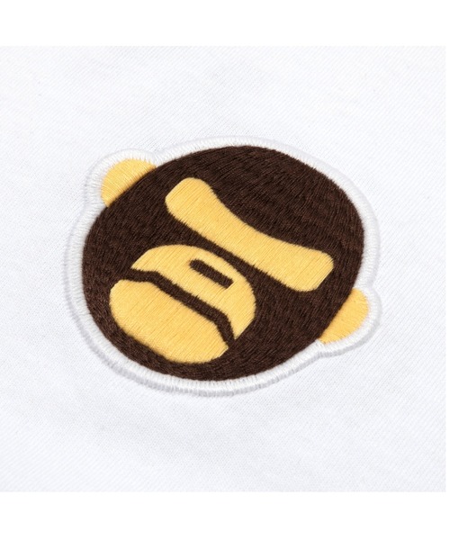 AAPE BY A BATHING APE(エーエイプバイアベイシングエイプ)の「AAPER "AAPER UNVS ALDO" TEE(Tシャツ/カットソー・メンズ・ホワイト/ブラック・SMALL/MEDIUM/LARGE/X-LARGE/XX-LARGE)」の4枚目の写真