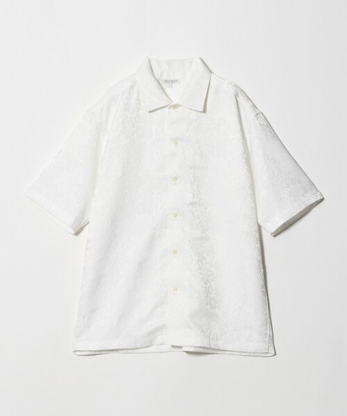 A DAY IN THE LIFE UNITED ARROWS(アデイインザライフユナイテッドアローズ)の「フラワージャガード レギュラーカラーシャツ<A DAY IN THE LIFE>(シャツ/ブラウス・メンズ・ホワイト/ネイビー・L/M)」の13枚目の写真