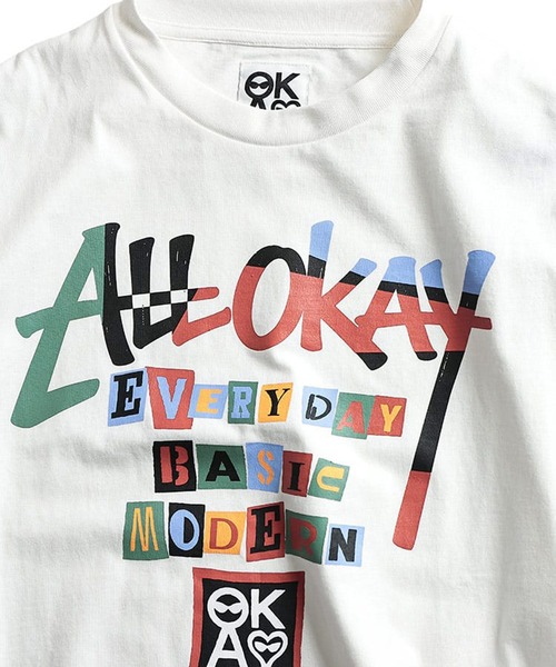 SAKAZEN(サカゼン)の「【WEB限定価格】Tシャツ 半袖 メンズ 大きいサイズ コラージュレタリング ロゴ プリント クルーネック トップスカジュアル 春 夏(Tシャツ/カットソー・メンズ・ホワイト/ブラック・2XL/3XL/X(2L))」の17枚目の写真
