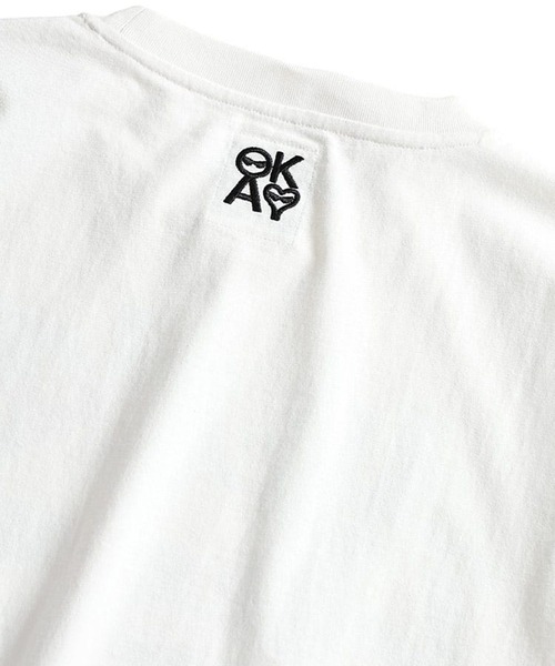 SAKAZEN(サカゼン)の「【WEB限定価格】Tシャツ 半袖 メンズ 大きいサイズ コラージュレタリング ロゴ プリント クルーネック トップスカジュアル 春 夏(Tシャツ/カットソー・メンズ・ホワイト/ブラック・2XL/3XL/X(2L))」の20枚目の写真
