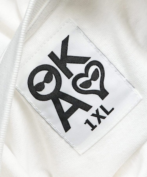 SAKAZEN(サカゼン)の「【WEB限定価格】Tシャツ 半袖 メンズ 大きいサイズ コラージュレタリング ロゴ プリント クルーネック トップスカジュアル 春 夏(Tシャツ/カットソー・メンズ・ホワイト/ブラック・2XL/3XL/X(2L))」の21枚目の写真