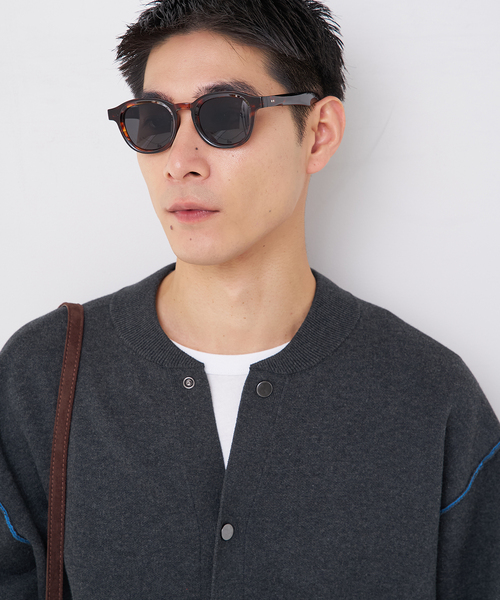 B.C STOCK(ベーセーストック)の「ANTS & ELEPHANTS 2TONE スウェットライク リブカーディガン(カーディガン/ボレロ・メンズ・グレー/チャコールグレー/ブラウン/レッド・LARGE/MEDIUM)」の12枚目の写真
