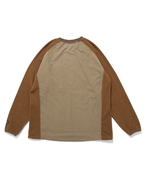 KRIFF MAYER(クリフメイヤー)の「アクティブフリースクルー(Tシャツ/カットソー・メンズ・オリーブ/カラフル/キャメル/ブラック・MEDIUM/X-LARGE/LARGE)」の11枚目の写真