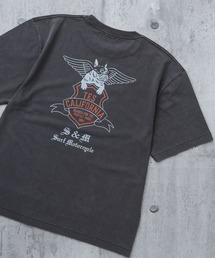 【WEB / FLAG SHOP限定】TES VINTAGE BIKER T-SHIRT / 半袖Tシャツ