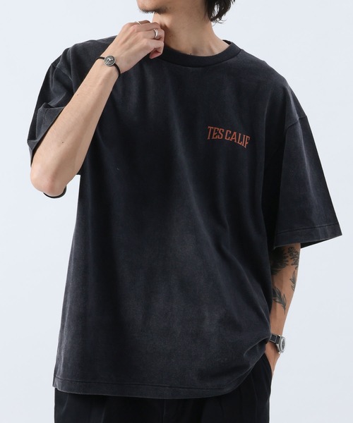 The Endless Summer（エンドレスサマー）の「【WEB / FLAG SHOP限定】TES VINTAGE BIKER T-SHIRT / 半袖Tシャツ（Tシャツ/カットソー・メンズ・ダークグリーン/ブラック/ネイビー/チャコール・MEDIUM/LARGE/X-LARGE/XX-LARGE）」の11枚目の写真