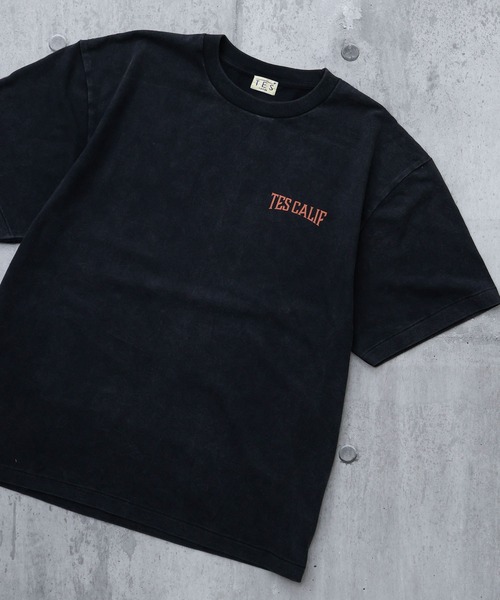 The Endless Summer（エンドレスサマー）の「【WEB / FLAG SHOP限定】TES VINTAGE BIKER T-SHIRT / 半袖Tシャツ（Tシャツ/カットソー・メンズ・ダークグリーン/ブラック/ネイビー/チャコール・MEDIUM/LARGE/X-LARGE/XX-LARGE）」の20枚目の写真