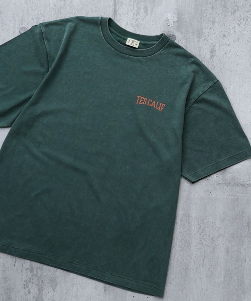 The Endless Summer（エンドレスサマー）の「【WEB / FLAG SHOP限定】TES VINTAGE BIKER T-SHIRT / 半袖Tシャツ（Tシャツ/カットソー・メンズ・ダークグリーン/ブラック/ネイビー/チャコール・MEDIUM/LARGE/X-LARGE/XX-LARGE）」の18枚目の写真