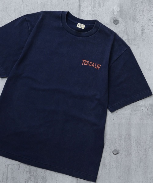 The Endless Summer（エンドレスサマー）の「【WEB / FLAG SHOP限定】TES VINTAGE BIKER T-SHIRT / 半袖Tシャツ（Tシャツ/カットソー・メンズ・ダークグリーン/ブラック/ネイビー/チャコール・MEDIUM/LARGE/X-LARGE/XX-LARGE）」の13枚目の写真