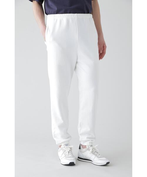 YLEVE(イレーヴ)の「Y / ORGANIC COTTON BLEND HEAVY WEIGHT FLEECE TR(その他パンツ・メンズ・ネイビー/ホワイト・1/4)」の5枚目の写真