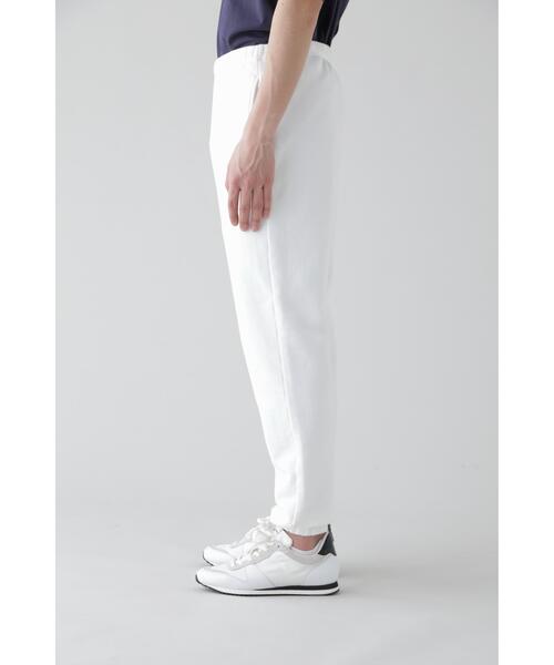 YLEVE(イレーヴ)の「Y / ORGANIC COTTON BLEND HEAVY WEIGHT FLEECE TR(その他パンツ・メンズ・ネイビー/ホワイト・1/4)」の6枚目の写真