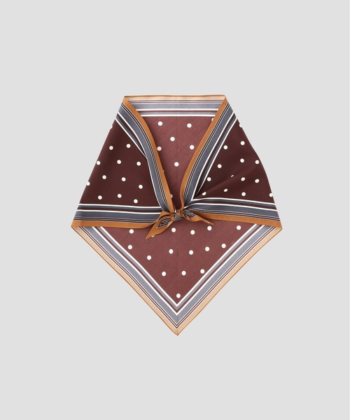 MARGARET HOWELL HOUSEHOLD GOODSストール FRAME SPOT SCARF（ストール/ショール）｜MARGARET HOWELL