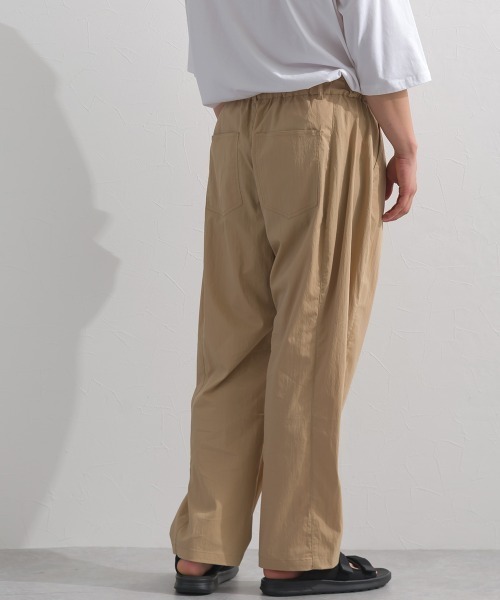 OMNES（オムネス）の「メンズ撥水加工ラグビーボールイージーパンツ（その他パンツ・メンズ・モカ/ネイビー/ブラック/カーキ・LARGE/MEDIUM）」の20枚目の写真