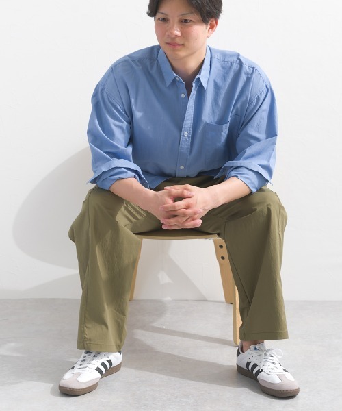 OMNES（オムネス）の「メンズ撥水加工ラグビーボールイージーパンツ（その他パンツ・メンズ・モカ/ネイビー/ブラック/カーキ・LARGE/MEDIUM）」の13枚目の写真