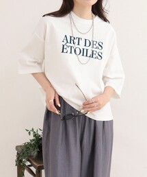 fredy emue | フロッキーロゴ5分袖Tシャツ(Tシャツ/カットソー)