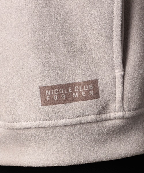 NICOLE CLUB FOR MEN(ニコルクラブフォーメン)の「ブラッシュドクロス ジップアップパーカー(パーカー・メンズ・オレンジ/シルバーグレー/ブルー系/グレー系/ブラック・X-LARGE/LARGE/MEDIUM)」の11枚目の写真