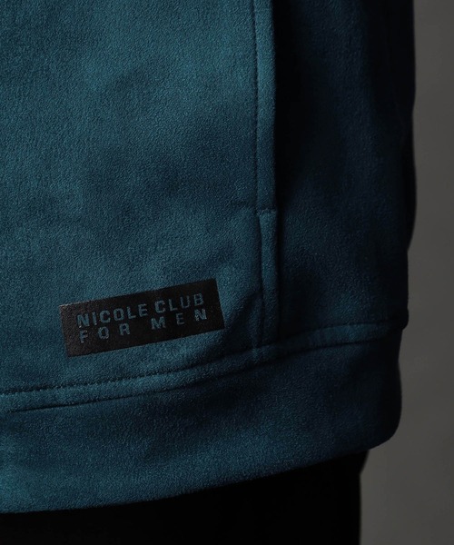 NICOLE CLUB FOR MEN(ニコルクラブフォーメン)の「ブラッシュドクロス ジップアップパーカー(パーカー・メンズ・オレンジ/シルバーグレー/ブルー系/グレー系/ブラック・X-LARGE/LARGE/MEDIUM)」の10枚目の写真