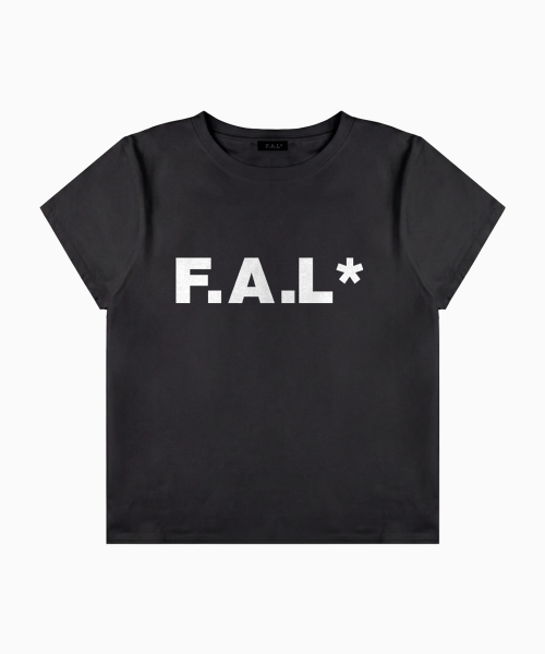 MOON FAIRY（ムーンフェアリー）の「FAL レディース クロップ半袖Tシャツ[ブラック]（Tシャツ/カットソー・レディース・その他・FREE）」の5枚目の写真
