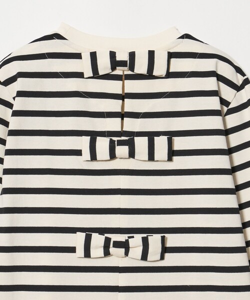 Kaon（カオン）の「＜Kaon＞バック リボン ロングスリーブ カットソー（Tシャツ/カットソー・レディース・その他1/ブラック・FREE）」の6枚目の写真