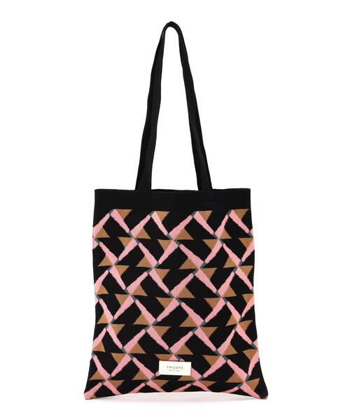 Tricote(トリコテ)の「【TRICOTE】SPOTLIGHT TOTE BAG(トートバッグ・レディース・ピンク系その他3・フリ-)」の1枚目の写真