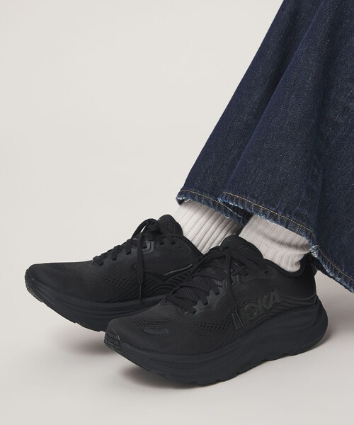HOKA(ホカ)の「<HOKA>クリフトン 11 スニーカー(スニーカー・レディース・ブラック・24.5cm/25cm/23cm/24cm/23.5cm)」の3枚目の写真