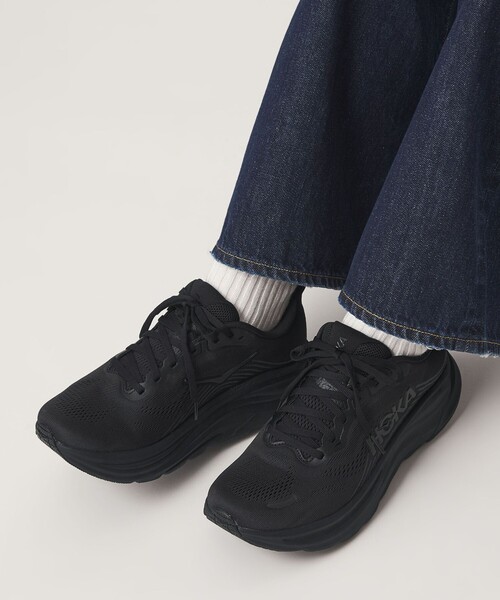 HOKA(ホカ)の「<HOKA>クリフトン 11 スニーカー(スニーカー・レディース・ブラック・24.5cm/25cm/23cm/24cm/23.5cm)」の4枚目の写真