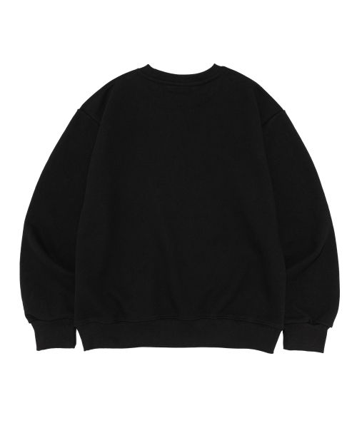 TAILOR STUDIO（テーラースタジオ）の「[裏起毛/裏起毛なし] エンビエルロゴ スウェット（ブラック）（スウェット・レディース・その他・SMALL/MEDIUM/LARGE/X-LARGE/S/M/L/XL）」の2枚目の写真