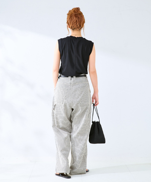 B.C STOCK(ベーセーストック)の「Painter pants(その他パンツ・メンズ・ブルー系その他/ホワイト/アイボリー/ネイビー・LARGE/MEDIUM)」の13枚目の写真