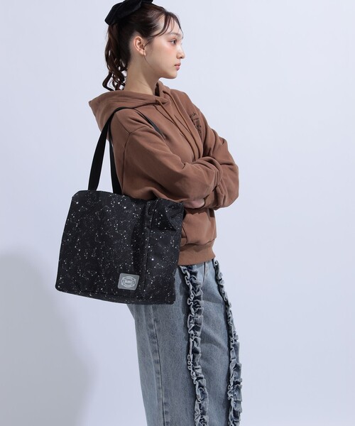mmts（マミタス）の「猫星座 スクエア トート BAG（トートバッグ・レディース・ブラック・ONE SIZE）」の2枚目の写真