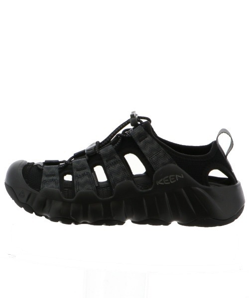 KEEN(キーン)の「キーン KEEN HYPERPORT H2(サンダル・レディース・ブラック×ブラック・23.0cm/23.5cm/24.0cm/24.5cm/25.0cm)」の1枚目の写真