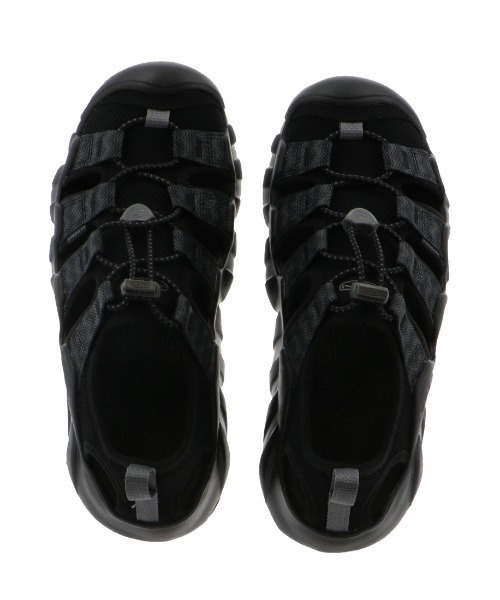 KEEN(キーン)の「キーン KEEN HYPERPORT H2(サンダル・レディース・ブラック×ブラック・23.0cm/23.5cm/24.0cm/24.5cm/25.0cm)」の4枚目の写真