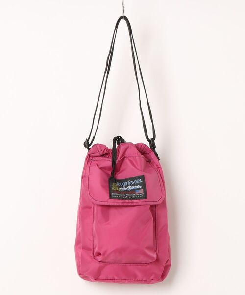 GOOD DEAL(グッドディール)の「Tough Traveler / タフトラベラー / QUARRY POUCHI / サッコッシュポーチ / ショルダーバッグ(ショルダーバッグ・レディース・ブラック/タン/その他1/パープル/グリーン/レッド/その他3/その他2・FREE)」の4枚目の写真