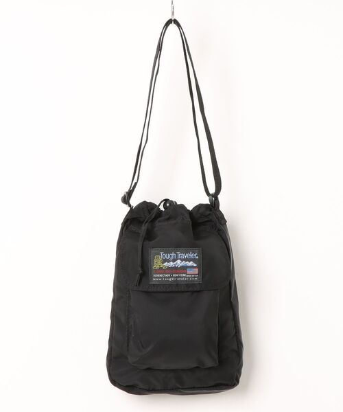 GOOD DEAL(グッドディール)の「Tough Traveler / タフトラベラー / QUARRY POUCHI / サッコッシュポーチ / ショルダーバッグ(ショルダーバッグ・レディース・ブラック/タン/その他1/パープル/グリーン/レッド/その他3/その他2・FREE)」の1枚目の写真