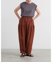 HEAVENLY（ヘブンリー）の「【 HEAVENLY / ヘブンリー 】 9x9 Heavy Linen Tuck Pants / 9×9 ヘビーリネン タック パンツ　2637041　DLI（その他パンツ）」