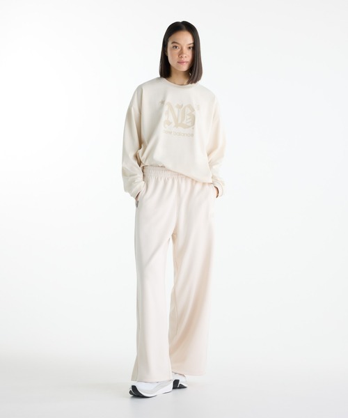 NEW BALANCE(ニューバランス)の「New Balance ニューバランス ニットパンツ(ワイド)(その他パンツ・レディース・ダークグレー/オフホワイト・S/L/M/XL)」の12枚目の写真