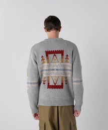PENDLETON（ペンドルトン）の「シェットランドウール ジャガードクルーネックニット（ニット/セーター）」