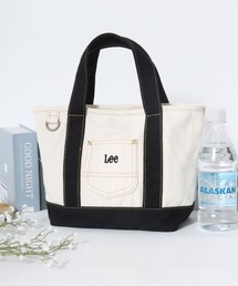 Lee/リー キャンバス ロゴ ワンポイント刺繍 ワークポケット ミニトートバッグ/ランチバッグ/レディース メンズ