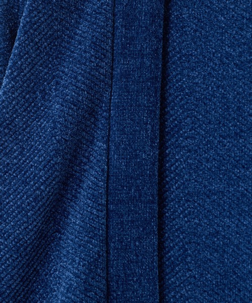 MEN'S BIGI(メンズビギ)の「モールヘリンボン ボタンレスカーディガン(カーディガン/ボレロ・メンズ・パープル/ブルー/ブラック・03/02)」の13枚目の写真