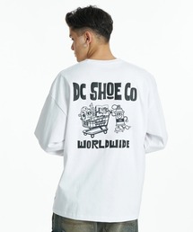 DC SHOES メンズ 26 MISCHIEF CREW LS ロンT 【2026年秋冬モデル】/バックプリント長袖ロンT