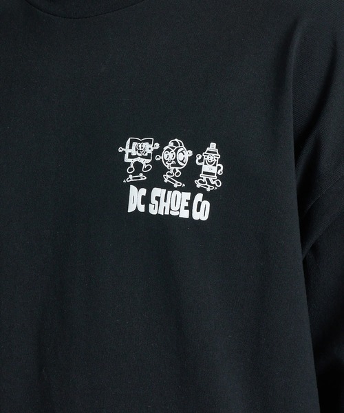 DC SHOES(ディーシーシューズ)の「DC SHOES メンズ 26 MISCHIEF CREW LS ロンT 【2026年秋冬モデル】/バックプリント長袖ロンT(Tシャツ/カットソー・メンズ・ホワイト/ブラック/ブラック系その他・MEDIUM/LARGE/X-LARGE)」の10枚目の写真